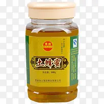 瓶装土蜂蜜商业素材