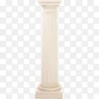 白色欧式柱子