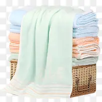 彩色竹纤维大毛巾婴儿浴巾