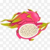 美味红色火龙果