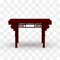 复古古典简单中式书桌