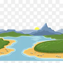 山河