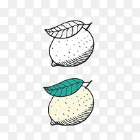 简笔柠檬