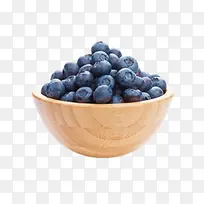 实物一碗野生蓝莓