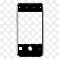 苹果X拍照画面模型