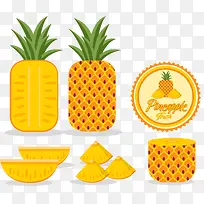 水果菠萝图标