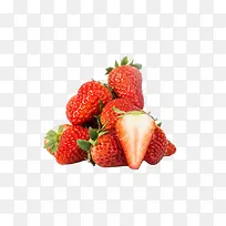 精选红颜草莓实拍图