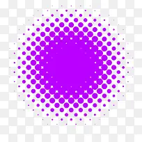 紫色放射状圆点背景