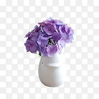 手工紫色装饰花