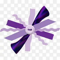 紫色丝带