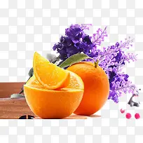 紫罗兰和甜橙
