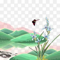 创意海报装饰插画设计