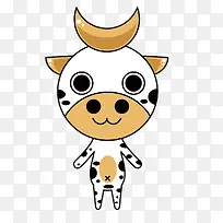 卡通奶牛动物设计