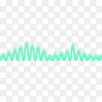 卡通创意声波装饰样式