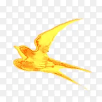 金色飞燕PNG