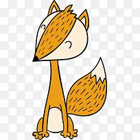 卡通小狐狸设计