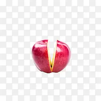 被切开的苹果