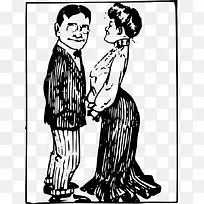 夫妻 结婚照 男女
