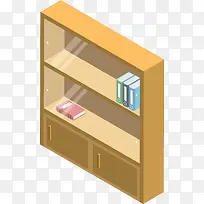 书架样式矢量文件柜