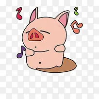 唱歌的小猪
