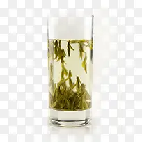 绿色新鲜春茶茶叶