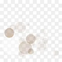 咖啡色圆圈光晕