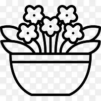 花在锅图标
