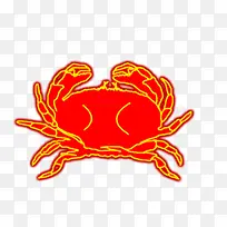 霓虹灯螃蟹