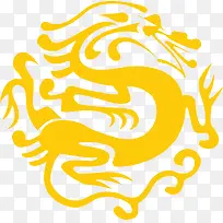 真龙中国风式构图