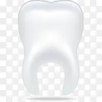 白色牙齿
