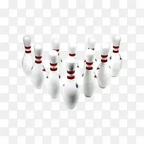 白色保龄球