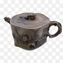 葡萄松鼠茶壶