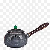 长柄手工茶壶