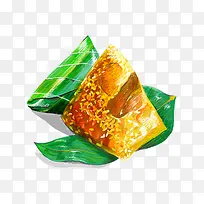 仿真芝麻香清香肉粽