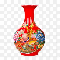 花纹瓶子