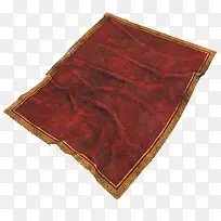红色复古北欧地毯