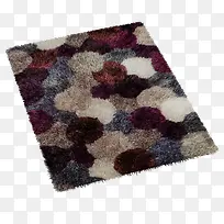 方形花纹北欧地毯