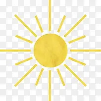 卡通太阳