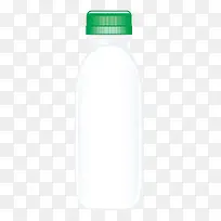 白色的酸奶瓶子包装