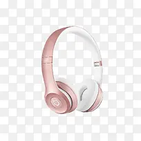beats粉色头戴式耳机