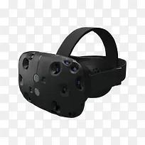 小型黑色便携式头戴VR头盔