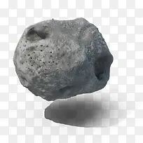 高清黑色陨石石头石块