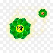 中国风莲花