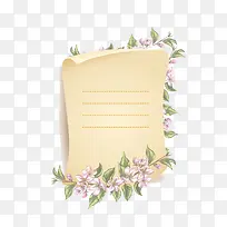 紫花信纸