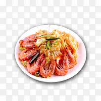 菜品酥虾菜单海报