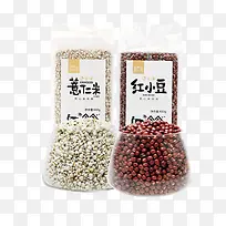 红豆薏米包装广告