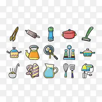 厨房器具小图标