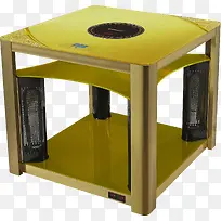 深黄色台式电暖炉