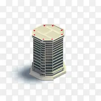 可爱的个性3D建筑