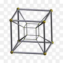 多边形架构立体方体装饰矢量图案